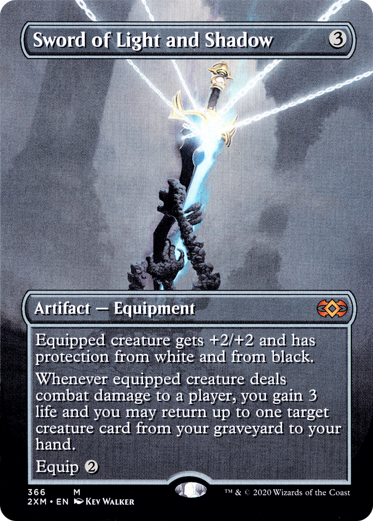 Sword of Light and Shadow (2XM-366) [Double Masters] (Borderless)