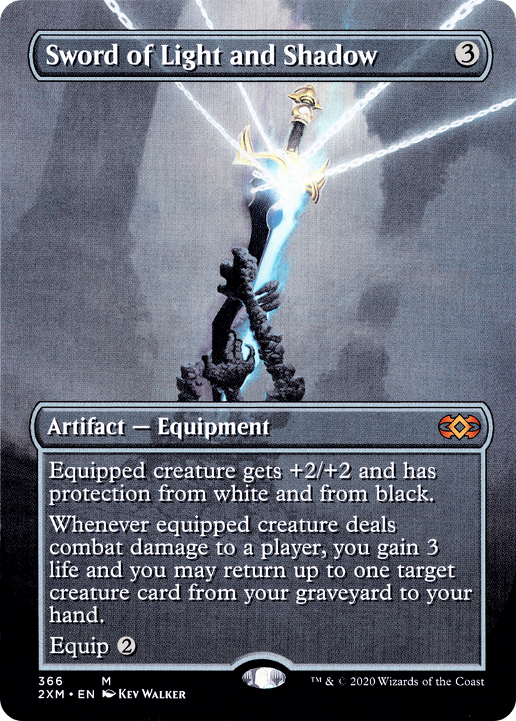 Sword of Light and Shadow (Borderless) (2XM-366) (Borderless) [Double Masters]