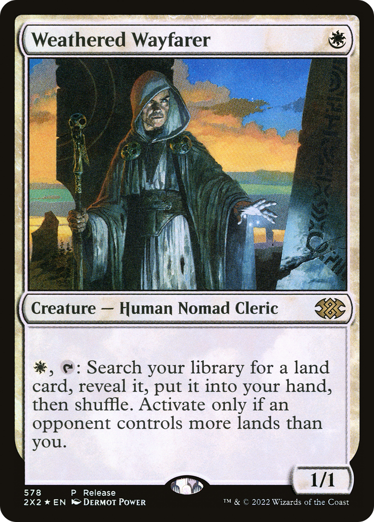 Weathered Wayfarer (LARP-578) [Double Masters 2022] Foil