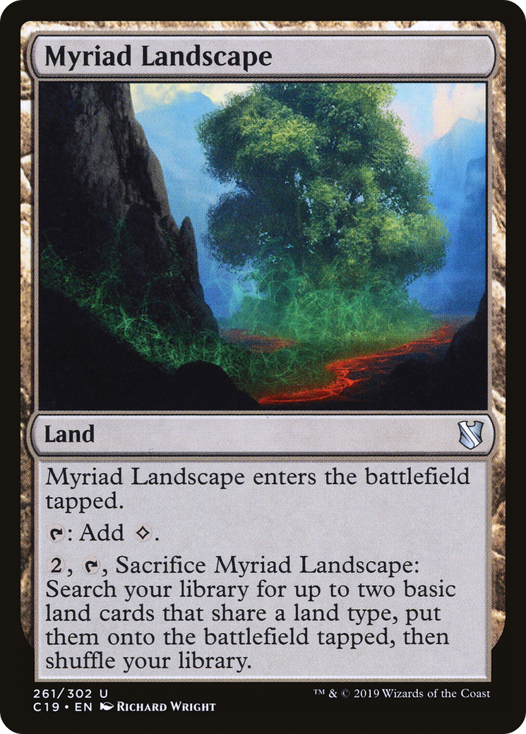 Myriad Landscape (C19-261) [Commander 2019]