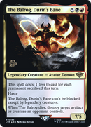 The Balrog, Durin's Bane (PRE-195S) [Tales of Middle-earth Promos] Foil
