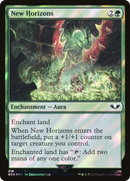 New Horizons (Surge Foil) (40K-218) [Warhammer 40,000 Commander] Foil