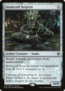 Stonecoil Serpent (MEDIA-235★) [Throne of Eldraine Promos] Foil