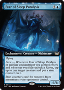 Fear of Sleep Paralysis (DSC-043) [Duskmourn: House of Horror Commander]: (Extended Art, nyxtouched)