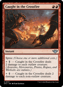 Caught in the Crossfire (OTJ-117) [Outlaws of Thunder Junction]: (spree) Foil