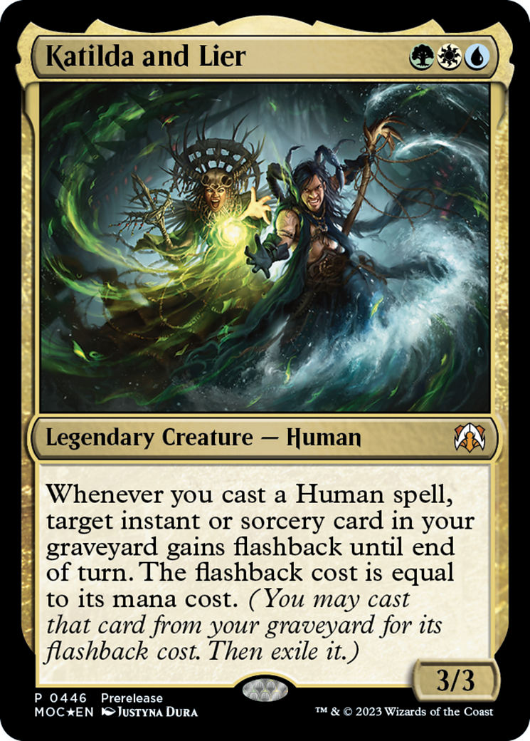 Katilda and Lier (PRE-446) [March of the Machine Commander]