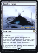 Faceless Haven (PRE-255S) [Kaldheim Promos]: (snow) Foil