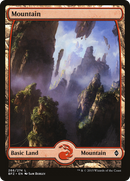Mountain (266) - Full Art (BFZ-266) [Battle for Zendikar] Foil