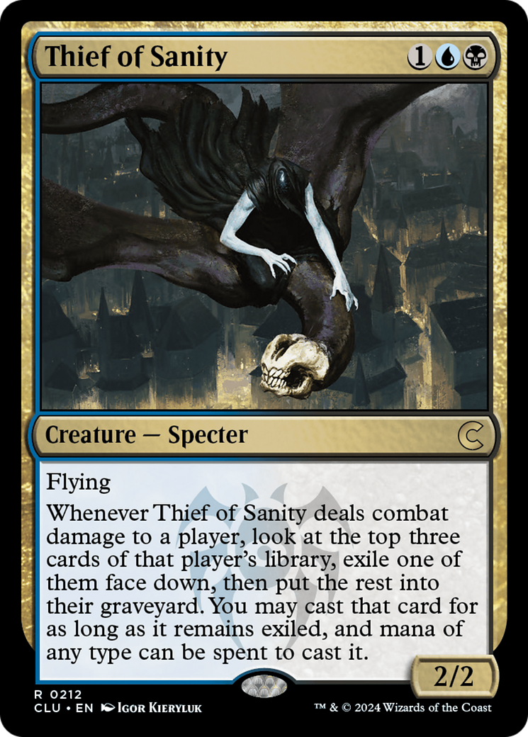 Thief of Sanity (CLU-212) [Ravnica: Clue Edition]