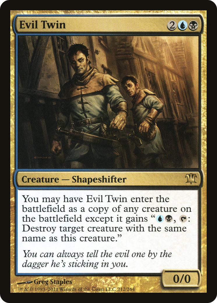 Evil Twin (ISD-212) [Innistrad]