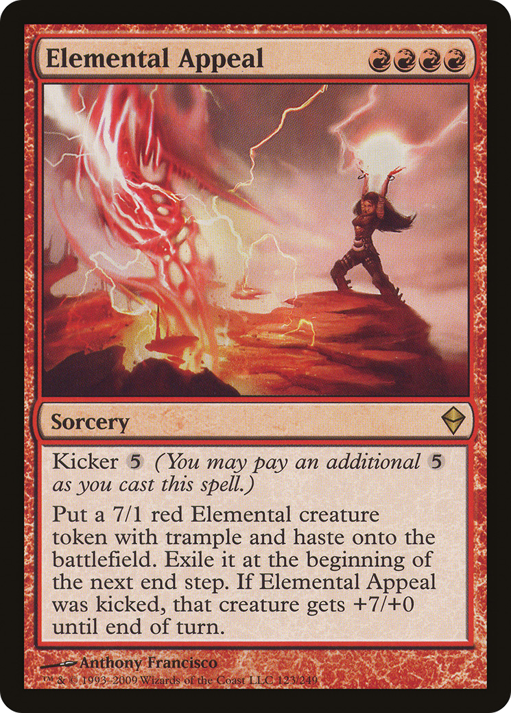 Elemental Appeal (ZEN-123) [Zendikar]