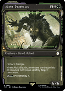 Alpha Deathclaw (Showcase) (Surge Foil) (PIP-864) [Fallout] Foil