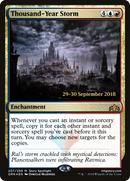 Thousand-Year Storm (PRE-207S) [Guilds of Ravnica Promos] Foil