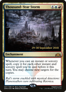 Thousand-Year Storm (PRE-207S) [Guilds of Ravnica Promos] Foil