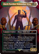 Black Panther, Wakandan King (SLD-1747) [Secret Lair Drop] (Borderless)