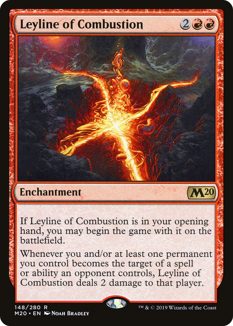 Leyline of Combustion (M20-148) [Core Set 2020]
