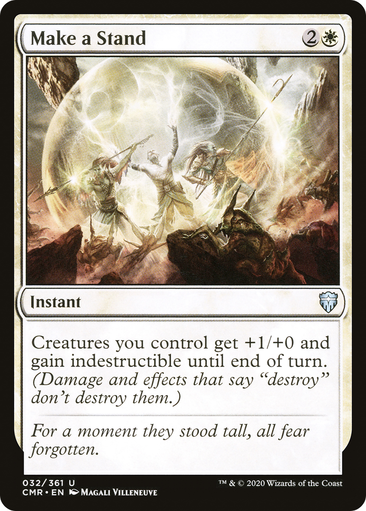 Make a Stand (CMR-032) [Commander Legends]