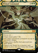 Primal Command (STA-055) (Showcase) (Borderless) [Strixhaven Mystical Archive]