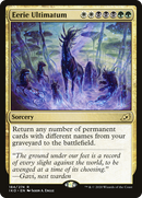Eerie Ultimatum (IKO-184) [Ikoria: Lair of Behemoths] Foil