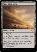 Sandstorm Verge (OTJ-263) [Outlaws of Thunder Junction] Foil
