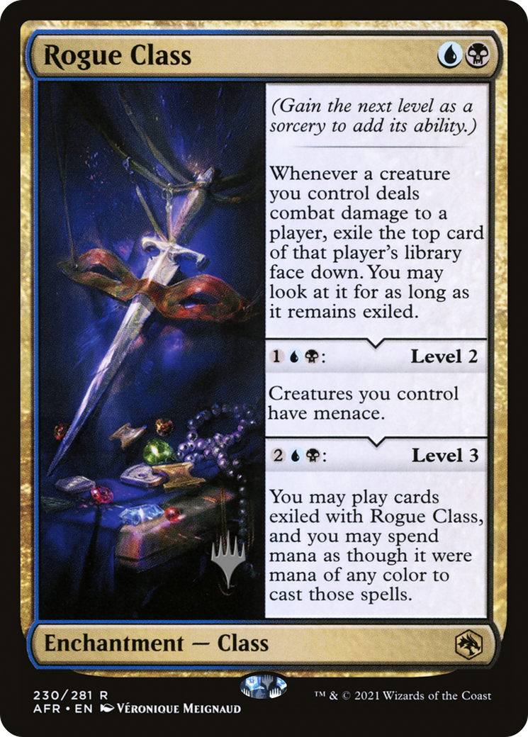 Rogue Class (PPAFR-230P) [Promo Pack: Adventures in the Forgotten Realms Promos]