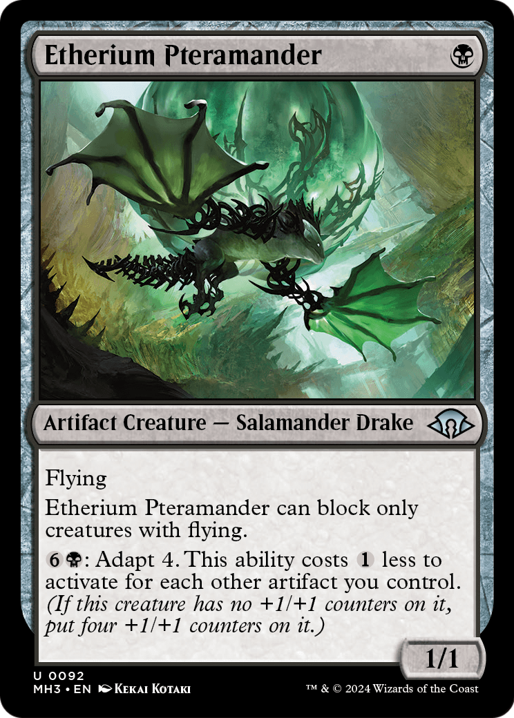 Etherium Pteramander (MH3-092) [Modern Horizons 3]