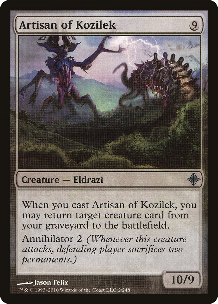 Artisan of Kozilek (ROE-002) [Rise of the Eldrazi] Foil