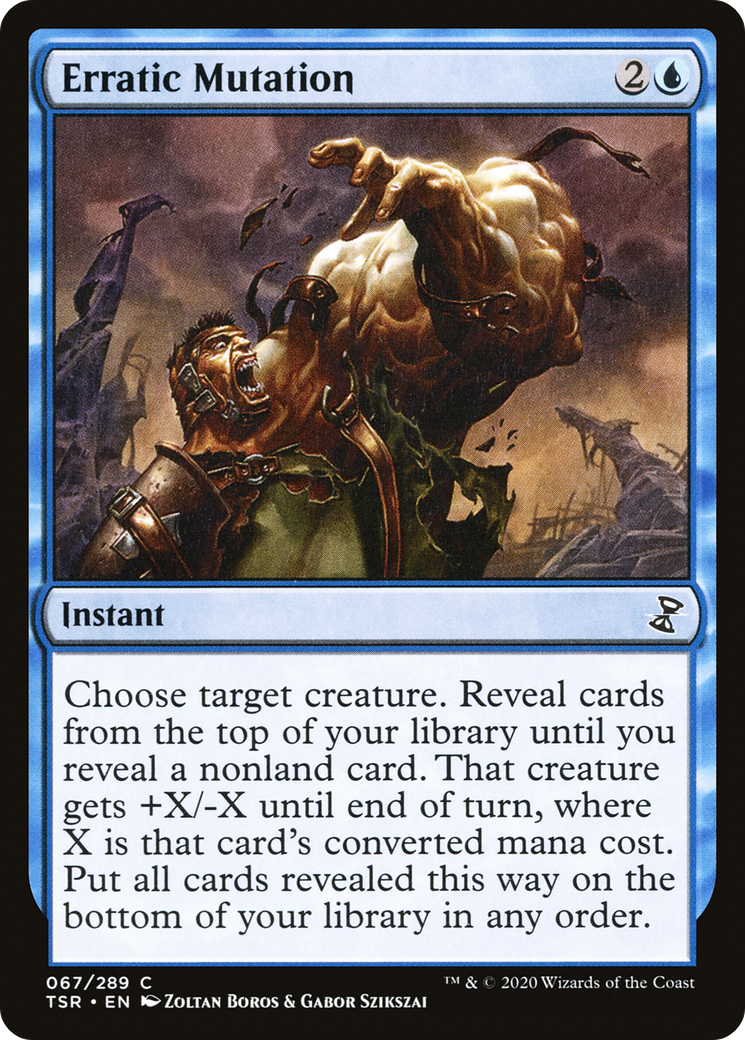 Erratic Mutation (TSR-067) [Time Spiral Remastered]