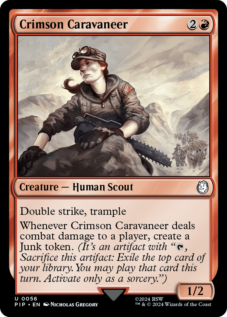 Crimson Caravaneer (PIP-056) [Fallout]