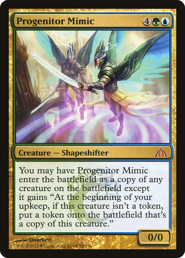 Progenitor Mimic (DGM-092) [Dragon's Maze] Foil