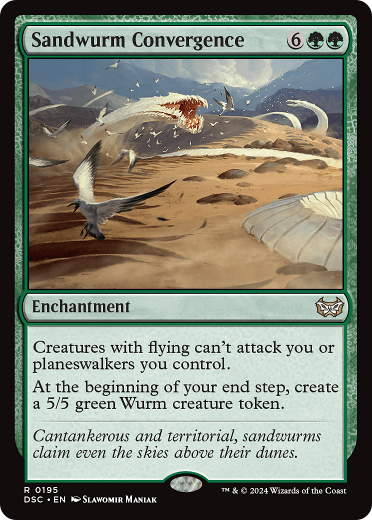 Sandwurm Convergence (DSC-195) [Duskmourn: House of Horror Commander]