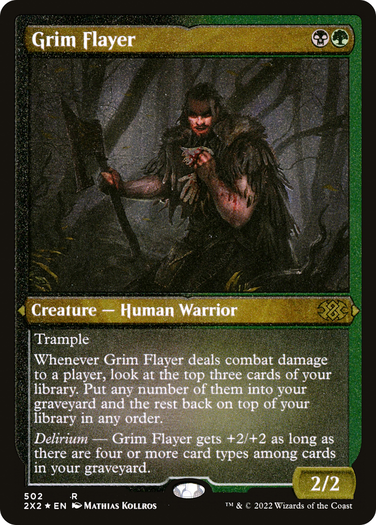 Grim Flayer (Foil Etched) (2X2-502) [Double Masters 2022] Foil