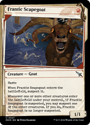 Frantic Scapegoat (MKM-347) [Murders at Karlov Manor]: (Showcase) Foil