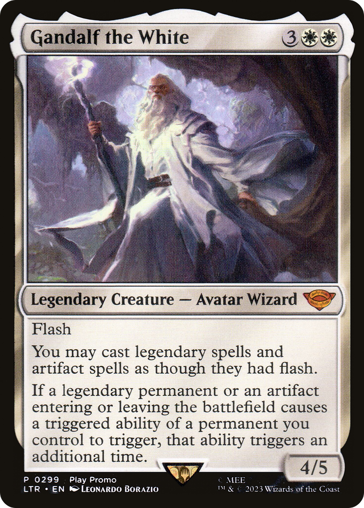 Gandalf the White (PTP-299) [The Lord of the Rings: Tales of Middle-earth] Foil