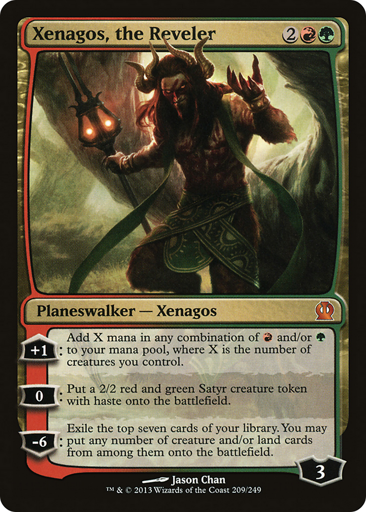 Xenagos, the Reveler (THS-209) [Theros]