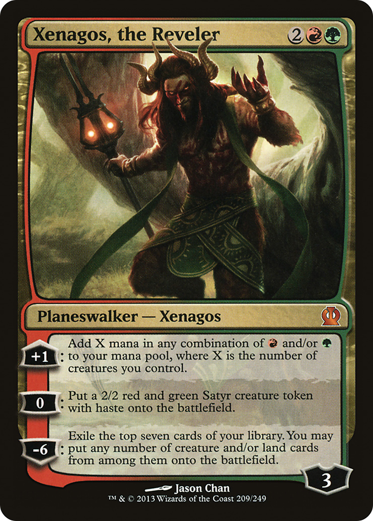 Xenagos, the Reveler (THS-209) [Theros]