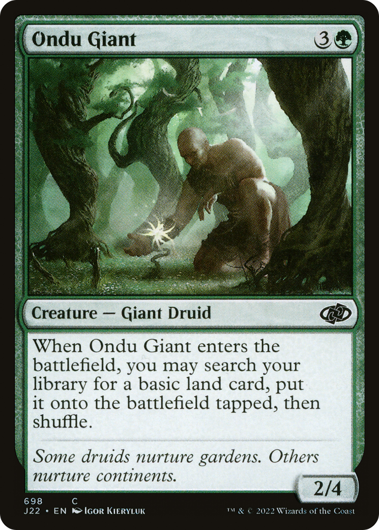 Ondu Giant (J22-698) [Jumpstart 2022]