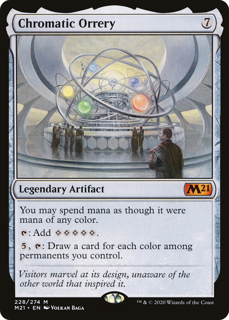 Chromatic Orrery (M21-228) [Core Set 2021] Foil