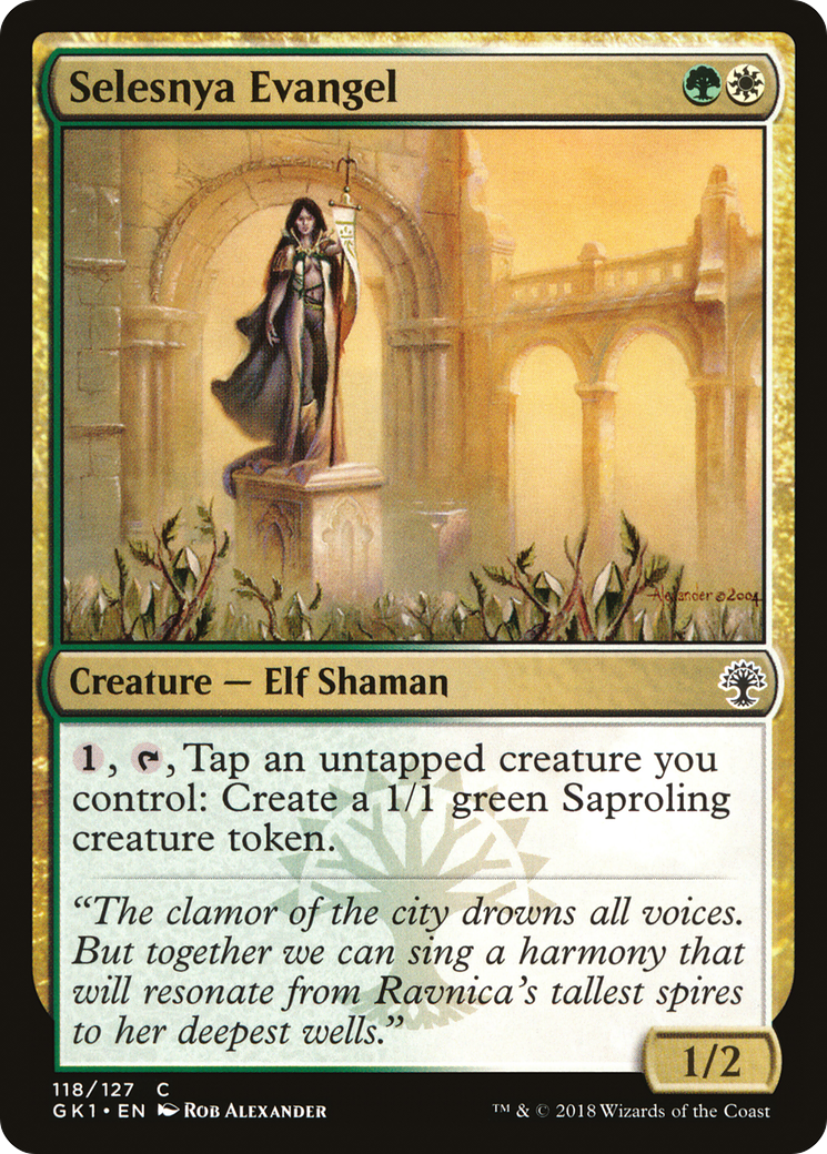 Selesnya Evangel (GR1-118) [GRN Guild Kit]