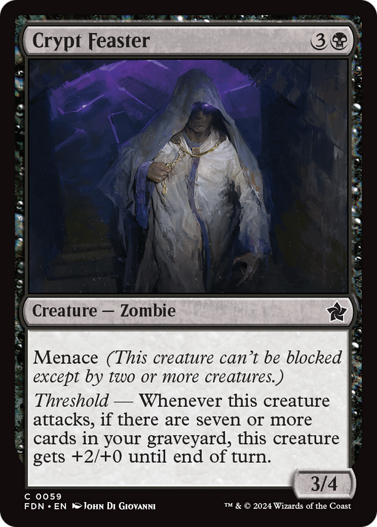 Crypt Feaster (FDN-059) [Foundations] Foil