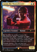 Bjorna, Nightfall Alchemist (SLD-344) [Secret Lair Drop] / Lucas, the Sharpshooter Foil
