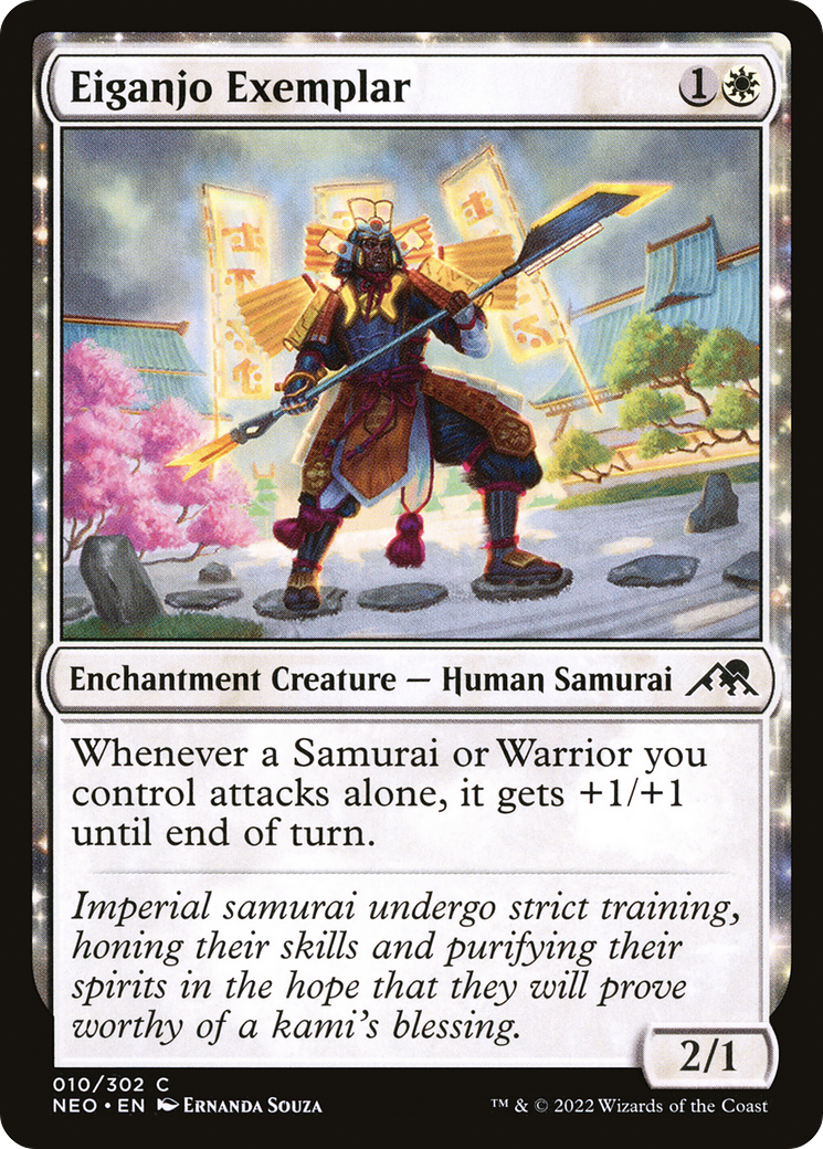 Eiganjo Exemplar (NEO-010) [Kamigawa: Neon Dynasty]