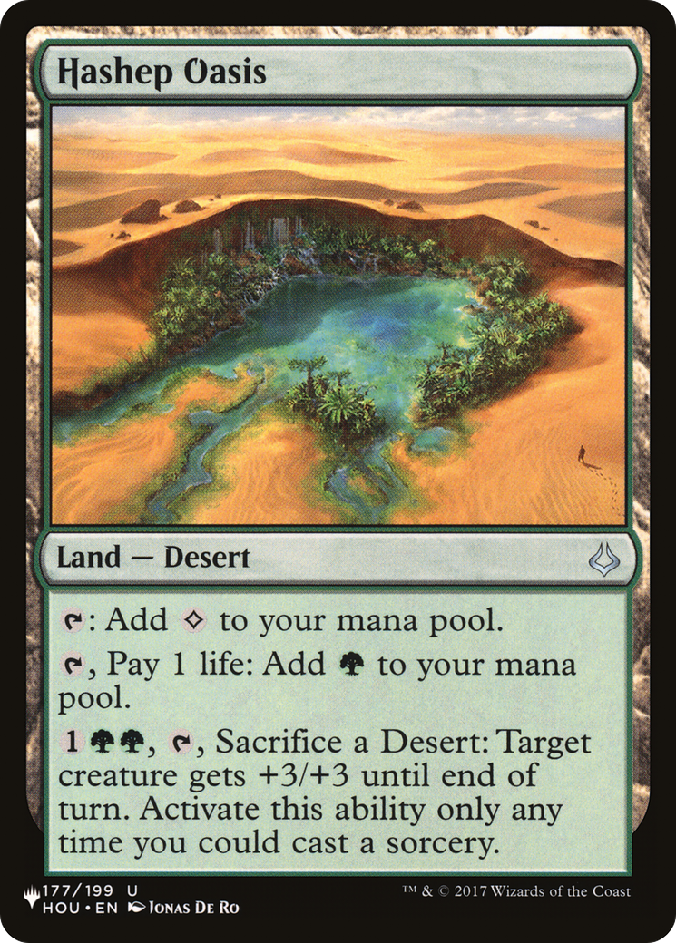 Hashep Oasis (LIST-HOU-177) [The List]