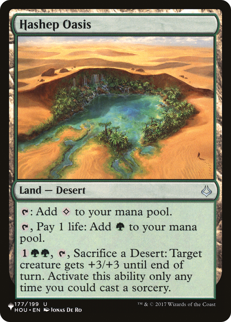 Hashep Oasis (LIST-HOU-177) [The List]