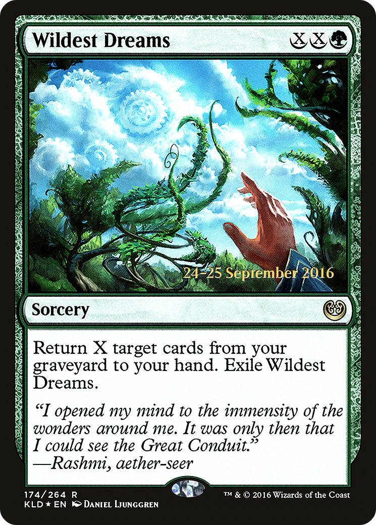 Wildest Dreams (PRE-174S) [Kaladesh Promos] Foil