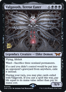 Valgavoth, Terror Eater (PRE-120S) [Duskmourn: House of Horror Promos] Foil