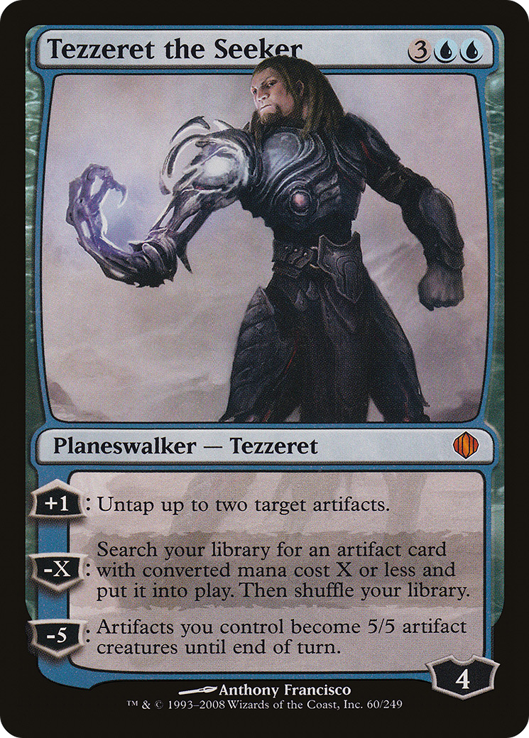 Tezzeret the Seeker (ALA-060) [Shards of Alara]