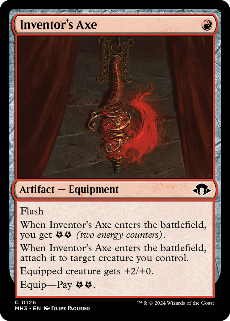 Inventor's Axe (MH3-126) [Modern Horizons 3]
