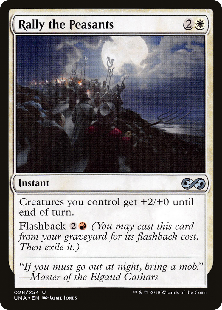Rally the Peasants (UMA-028) [Ultimate Masters]