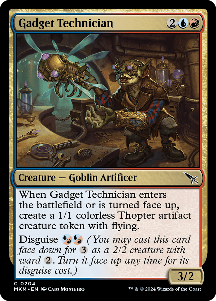 Gadget Technician (MKM-204) [Murders at Karlov Manor]